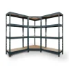 Ar Shelving Rivet Set 180 x 180 x 180 x 45 cm mit 4 HDF-Böden Anthrazit