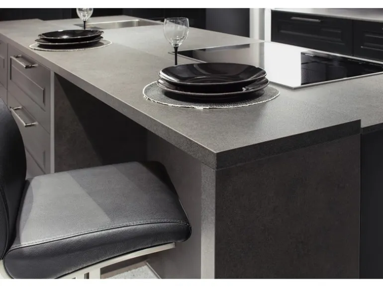 Arbeitsplatte 63,5 cm x 3,8 cm Mocca max. Länge 4,1 m Meterware