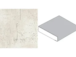 Arbeitsplatte Beton Weiß 90 cm x 3,9 cm Meterware