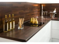 Arbeitsplatte Noce Butcherblock 60 cm x 3,9 cm Meterware