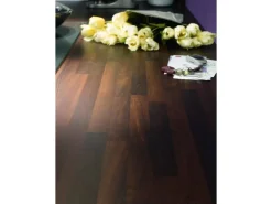 Arbeitsplatte Noce Butcherblock 60 cm x 3,9 cm Meterware