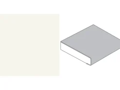 Arbeitsplatte Uni Weiß 60 cm x 2,9 cm Meterware