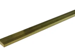 Arcansas Flachstange Messing 2 x 10 x 1000 mm