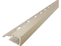 Arcansas Quadrat Profil Alu pulv. Sand 1,2 x 2,7 x 250 cm