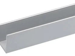 Arcansas U-Profil Aluminium 23 mm x 23 mm x 1.000 mm Silber