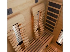Artsauna Infrarotkabine Kiruna130 Premium mit Dual Technologie