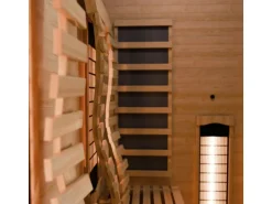 Artsauna Infrarotkabine Kiruna130 Premium mit Dual Technologie