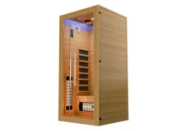 Artsauna Infrarotkabine Kiruna90 Premium mit Dual Technologie