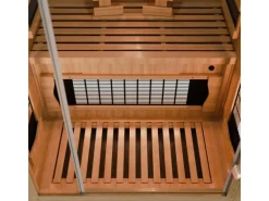 Artsauna Infrarotkabine Kiruna90 Premium mit Dual Technologie