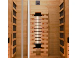 Artsauna Infrarotkabine Kiruna90 Premium mit Dual Technologie