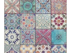 A.S. Creation Neue Bude 2.0 Vliestapete Fliesen Mehrfarbig FSC®