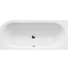 Bad Land Badewanne Eckwanne AVITA 180x80 Links Mit AcrylSchürze Ablauf Füße
