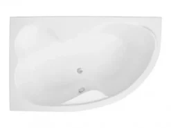 Bad Land Badewanne Eckwanne MEGA 160x105 Links Mit AcrylSchürze Ablauf Füße