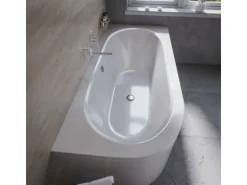 Bad Land Badewanne Eckwanne AVITA 180x80 Rechts Mit AcrylSchürze Ablauf Füße