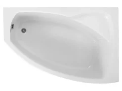 Bad Land Badewanne Eckwanne FRIDA 150x100 Rechts Mit AcrylSchürze Ablauf Füße