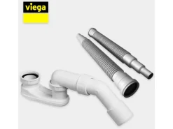 Bad Land Freistehende Badewanne ASGER 170x75 + Kopfstütze KODI + Ablauf