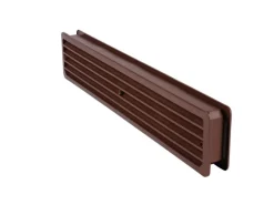 Badezimmerlüfter 460 mm x 92 mm Braun