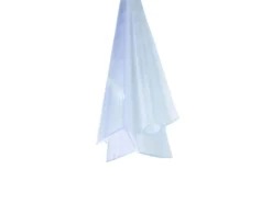 Bagnoxx Schleiflippendichtung Tür Unten mit Schlauch 1m für 8mm Glas