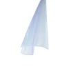 Bagnoxx Spaltdichtung Türdichtung Leichte Wölbung 2m für 6mm Transparent