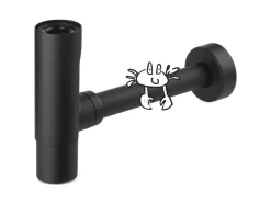 baliv Design-Siphon DS-3420 Schwarz-Matt