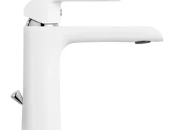 baliv Waschtischarmatur WT-5070 Chrom-Weiß