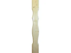 Balkonbrett Fichte/Tanne geschwungen Typ A 980 mm x 120 mm x 18 mm