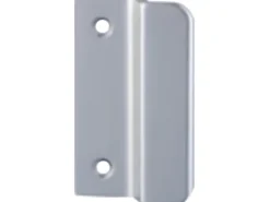 Balkontürgriff Muschel Silber