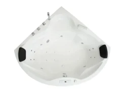 Basera® Indoor Eck-Whirlpool Badewanne Nendo Premium 149 x 149 cm