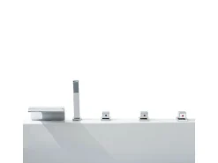 Basera® Indoor Whirlpool Badewanne Naxos Premium 190 x 90 cm