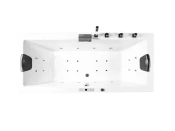 Basera® Indoor Whirlpool Badewanne Naxos Premium 190 x 90 cm