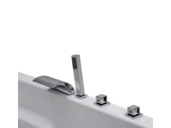 Basera® Indoor Whirlpool Badewanne Palau Classic 180 x 80 cm