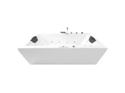 Basera® Indoor Whirlpool Badewanne Naxos Premium 160 x 75 cm