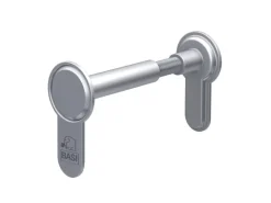 Basi - Blindzylinder Variabel - BZV 100 - 45-125 mm - matt vernickelt