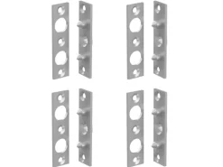 Basi - Bändersicherung - BSA 90 - mit 2 Zapfen - Verzinkt - 90x22 mm - 4ER Set - 9552-0001