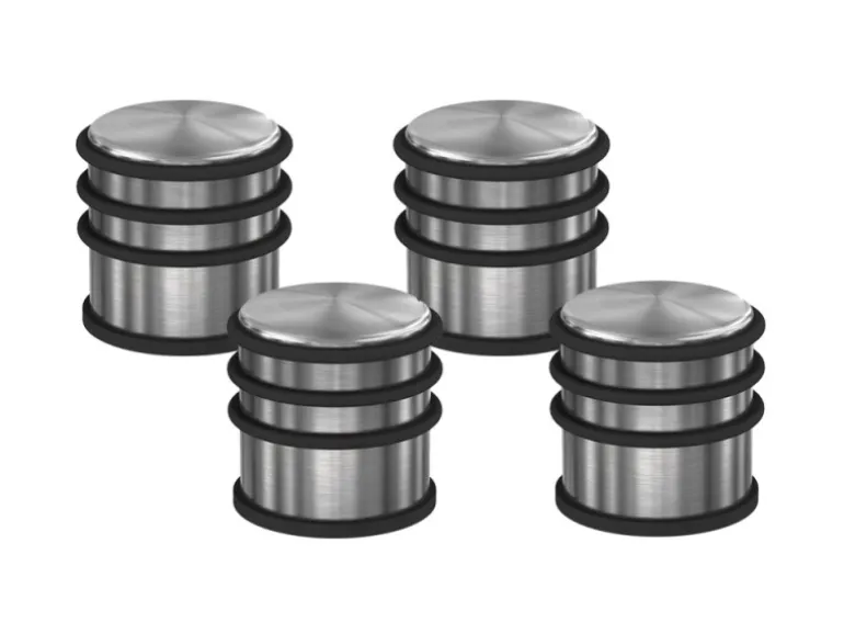 Basi - Boden-Türstopper - SET - 4x BTS 21 - Edelstahl - 4X7704-0027
