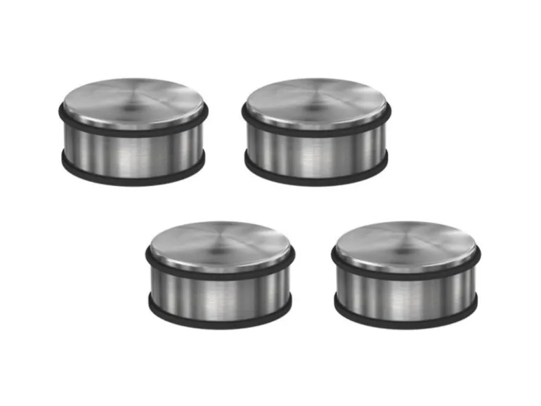 Basi - Boden-Türstopper - SET - 4x BTS 20 - Edelstahl - 4X7704-0026