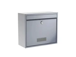 Basi - Briefkasten - BK 900 - Stahl Silber - 2170-0661