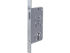 Basi - Einsteck-Zimmertürschloss - ES 924 - Lochung PZW - Stulp Käntig - DIN Rechts - 9240-5521