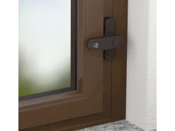 Basi - Fenster- und Fenstertürenzusatzsicherung - Braun - Einflügelig - 1100-0051