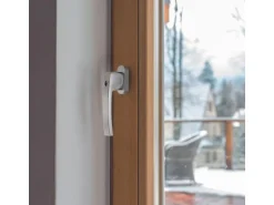 Basi - Fenstergriff - FG 503 - Abschließbar - 2er Set - inkl. 1 Schlüssel je Fenstergriff - Gleichschließend - Silber - 2X7553-0000