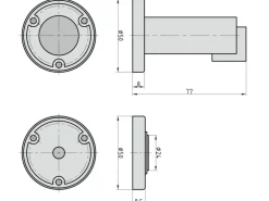 Basi - Magnet-Türfeststeller - MTS 24 - Edelstahl - 7704-0024