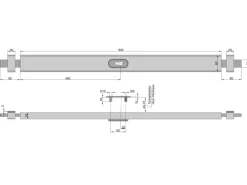 Basi - Panzer-Riegelschloss & Optionales - Weiß - Panzer-Riegelschloss - PR 900 - 1200-0201