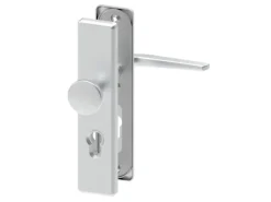 Basi - SB 7500 ES0 - Schutzbeschlag - Alu F1 - Wechsel-Garnitur - 92-10 mm - Türstärke 50 -70 mm - 7500-0201