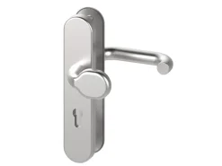 Basi - SB 7500 ES1 - Schutzbeschlag - Edelstahl - Wechsel-Garnitur - 92-10 mm - Türstärke - 50 -70 mm - 7509-0208