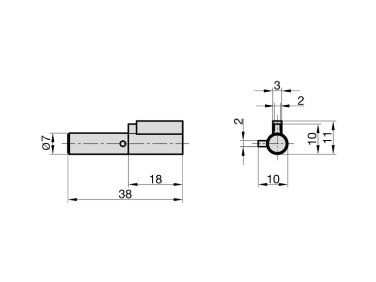 Basi - Schlüssellochsperrer - SS 12 - Verschiedenschließend - 9000-1200