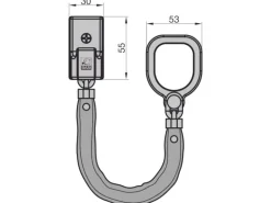 Basi - Türkette - TK 25 - für Hauseingangs- und Wohnungstüren - 6500-0025
