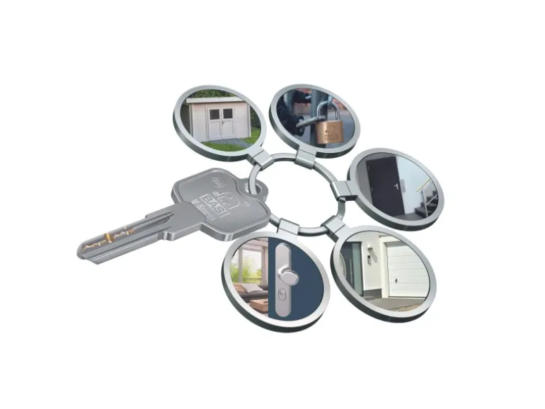 Basi - V55 - Profil-Doppelzylinder - 35/50 mm - Gleichschließend - Not- und Gefahrenfunktion