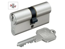 Basi - V50 - Profil-Doppelzylinder - 30/40 mm - Verschiedenschließend - Not- und Gefahrenfunktion
