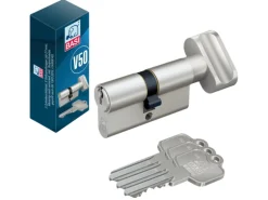 Basi - V50 - Profil-Knaufkurzzylinder - K35/27 mm - Gleichschließend
