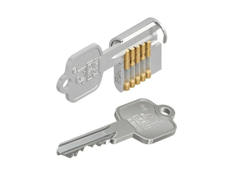 Basi - V50 - Profil-Knaufkurzzylinder - K35/27 mm - Gleichschließend